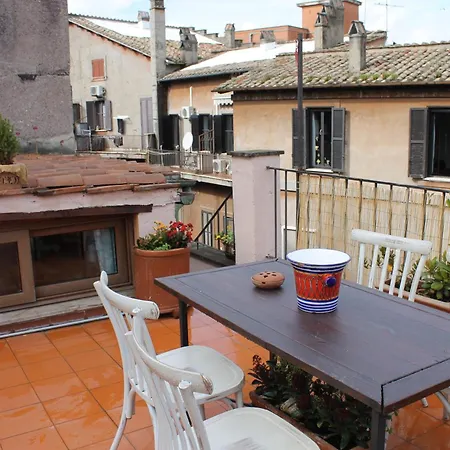 Apartmán Casa Greco - Attico Con Terrazza, Trastevere