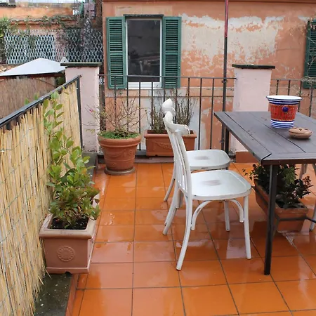 Casa Greco - Attico Con Terrazza, Trastevere * Řím
