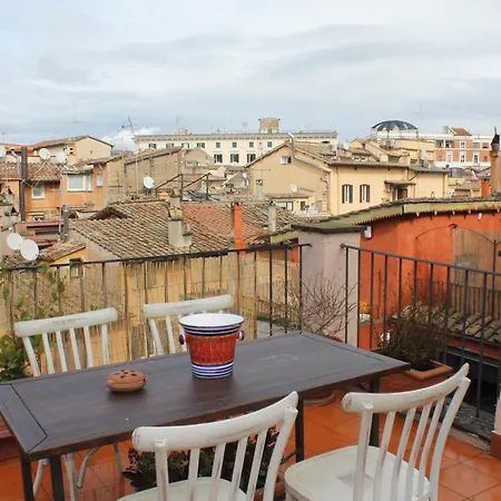 Casa Greco - Attico Con Terrazza, Trastevere Apartament *